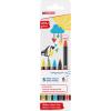 EDDING Fasermaler 1200 4-1200-5-3 Glitzer E-5 Basic 5 Stück