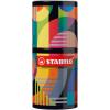 STABILO Fineliner Point 88 Arty 0.4mm 88/45-2-20 Metalletui,rund 45 Stück