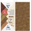 CLAIREFONTAINE Schneidepapier 30.5x30.5cm 95738C handgeschöpft, 170g 5 Blatt