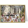 SELLMER Weihnachtskarte B6 99155 Verschneiter Brunnen