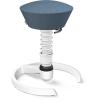 AERIS Sitzhocker Swopper 101STWHWHCP2 weiss/blau, mit Gleiter