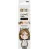 COPIC Marker Ciao 220750312 Mellow Palette 3 Stück