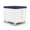 MOLL Sitzkissen 43x54x5cm 1002636-509 blau, zu Rollcontainer