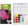 SAKURA Aquarellfarbe Koi Pocket Field XNCW12MH Creative Art 12 Farben