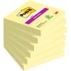 POST-IT SuperSticky Notes 76x76mm 654-6SS-CY gelb 6x90 Blatt