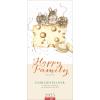 WEINGARTEN Familienplaner 2025 3312171+25 Happy Family 22x48cm
