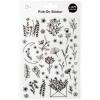 I AM CREATIVE Rub on Sticker A5 4010.58 Blumen