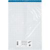 BÜROLINE Büroblock weiss -Aktion- A4 725263 kariert,70g,4mm 4+1 mit Fehler