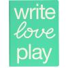 NUUNA Notizbuch Graphic L 56383 WRITE LOVE PLAY 256 Seiten