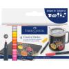 FABER-CASTELL Creative Marker 1-3mm 160705 Summer breeze 6 Stück