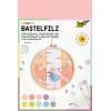 FOLIA Bastelfilz 150g,20x30cm 520495 Pastell