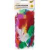 FOLIA Flauschfedern 10g 53019 Farbig Sortiert