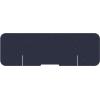 SUONO Tischtrennwand L 180x59x2.4cm 1111.L24.4700 DESK PLAIN, blau