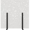 SUONO Trennwand L 180x180x2.4cm 1311.L24.0401 STAND, weiss