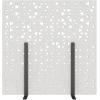 SUONO Trennwand L 180x180x2.4cm 1311.L24.0403 STAND, weiss