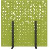 SUONO Trennwand L 180x180x2.4cm 1311.L24.1303 STAND, grün