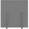 SUONO Trennwand L 180x180x2.4cm 1311.L24.2600 STAND, schwarz