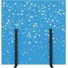 SUONO Trennwand L 180x180x2.4cm 1311.L24.3701 STAND, blau