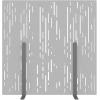 SUONO Trennwand L 180x180x2.4cm 1311.L24.3802 STAND, grau