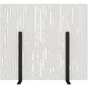 SUONO Trennwand M 160x140x2.4cm 1311.M24.0402 STAND, weiss