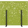 SUONO Trennwand M 160x140x2.4cm 1311.M24.1301 STAND, grün