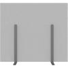 SUONO Trennwand M 160x140x2.4cm 1311.M24.3800 STAND, grau