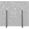 SUONO Trennwand M 160x140x2.4cm 1311.M24.3801 STAND, grau
