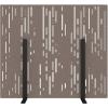 SUONO Trennwand M 160x140x2.4cm 1311.M24.3902 STAND, braun