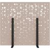 SUONO Trennwand M 160x140x2.4cm 1311.M24.4403 STAND, braun