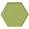 SUONO Wandelement 16x14x5cm 3116.M09.1300 TILES 3D, HEXA, grün 10 Stk.