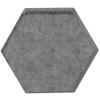SUONO Wandelement 16x14x5cm 3116.M09.2600 TILES 3D, HEXA, schw. 10 Stk.