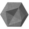 SUONO Wandelement 16x14x2cm 3116.S09.2600 TILES 3D, HEXA, schwar 10 Stk.