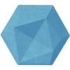SUONO Wandelement 16x14x2cm 3116.S09.3700 TILES 3D, HEXA, blau 10 Stk.