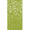 SUONO Trennwand XL 120x240x1.2cm 1211.X12.1303 CURTAIN, TRIANGLE, grün 2 Stk.