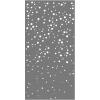 SUONO Trennwand XL 120x240x1.2cm 1211.X12.2601 CURTAIN, BUBBLES, schw. 2 Stk.