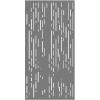 SUONO Trennwand XL 120x240x1.2cm 1211.X12.2602 CURTAIN, LINES, schwarz 2 Stk.