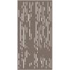 SUONO Trennwand XL 120x240x1.2cm 1211.X12.3902 CURTAIN, LINES, braun 2 Stk.