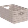 ROTHO Korb Country 4lt 1165503071PC Meadow rosa 237×158×108mm