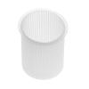 GLOREX Kerzengiessform 7x10.5cm 69732094 Zylinder mit Rillen