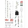 I AM CREATIVE Kerzentattoo A4 4010.72 Xmas II