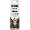 COPIC Marker Ciao Shade Set 22075420 Dark Warm Gray 4 Stück