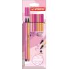 STABILO Schreibset 68 & 88 D/87-3576 Shade of pink 4 Stück