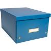 EXACOMPTA Aufbewahrungsbox Neo Deco A4+ 62352E blau 27x36x19cm
