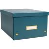 EXACOMPTA Aufbewahrungsbox Neo Deco A4+ 62353E entenblau 27x36x19cm