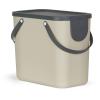 ROTHO Recyclingbox Albula 25lt 1024907422 Cappuccino 180x332x180mm