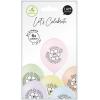 I AM CREATIVE Ballons Happy Birthday 27cm 1000-1070 pastell 6 Stück