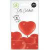 I AM CREATIVE Ballons Herz 27cm 1000-1073 rot 6 Stück