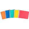 NOVOOO Spiralheft ass. 10,1×7,6cm 729774 kariert, 4mm, 70g 48 Blatt