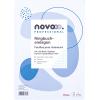NOVOOO Ringbucheinlagen A4 729796 5mm kariert, 100g 100 Blatt