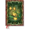 PAPERBLANKS Agenda Grenouille Midi 25/26 DF0871-3 1W/2S 13M FR HOR HC 13x18cm